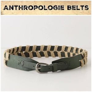 Anthro “Green Grass Belt” by Linea Pelle